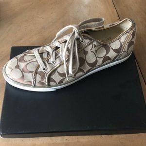 Never worn Coach Shoes